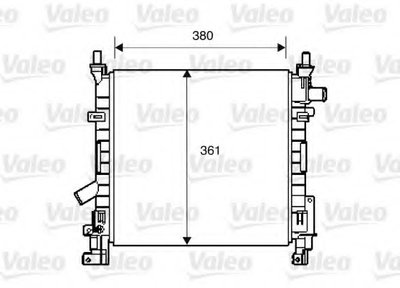Радиатор, охлаждение двигателя VALEO купить