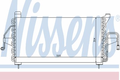 Конденсатор, кондиционер NISSENS купить