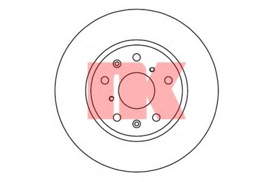 Тормозной диск NK купить