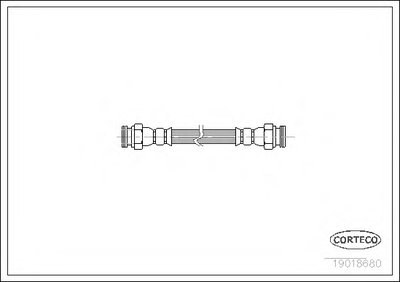 Тормозной шланг CORTECO купить