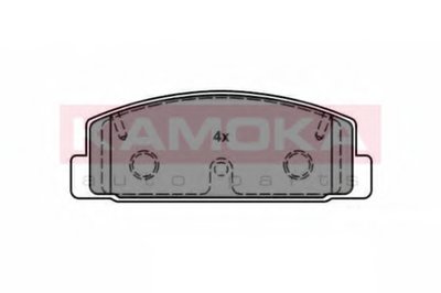 Колодка тормозная задняя Mazda 6 (02-12) (MS5203) MASUMA