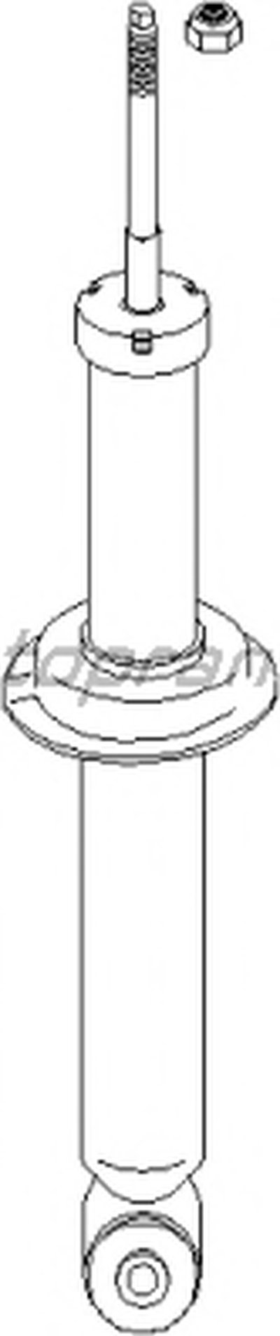 Амортизатор TOPRAN купить