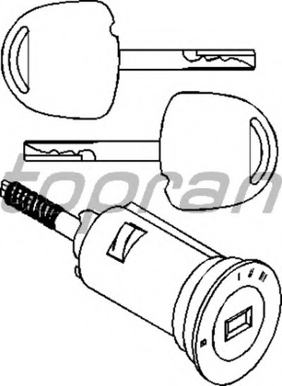 Замок, замок-выключатель TOPRAN купить
