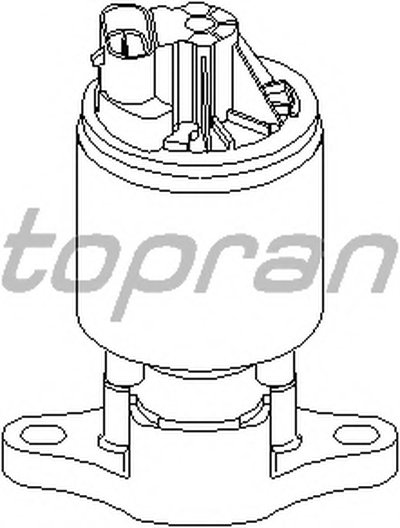Клапан возврата ОГ TOPRAN купить