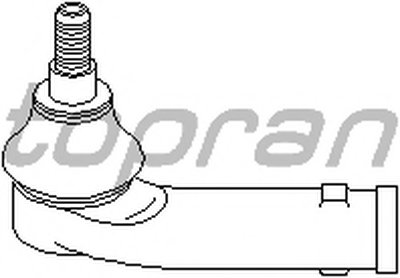 Наконечник поперечной рулевой тяги TOPRAN купить