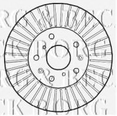 Тормозной диск BORG & BECK купить