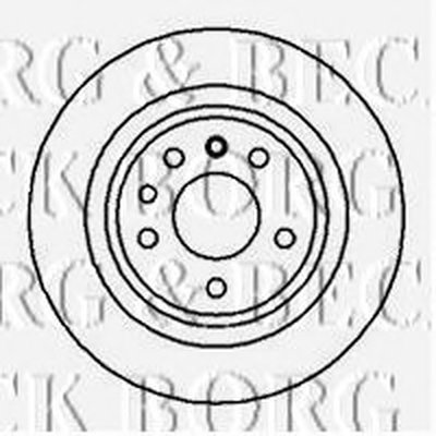 Тормозной диск BORG & BECK купить