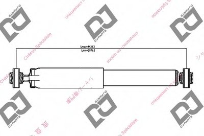 Амортизатор DJ PARTS купить