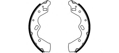 Комплект тормозных колодок HELLA PAGID купить