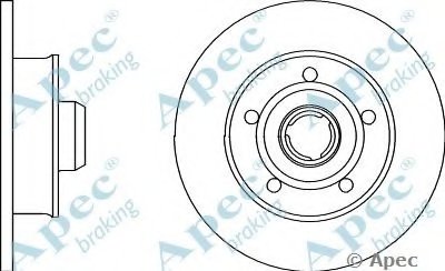 Тормозной диск APEC braking купить