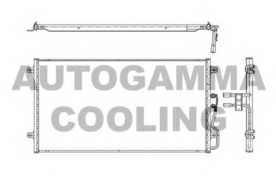 Конденсатор, кондиционер AUTOGAMMA купить