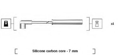 Комплект проводов зажигания MAGNETI MARELLI купить
