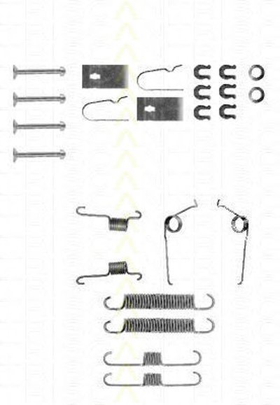 Комплектующие, тормозная колодка TRISCAN купить