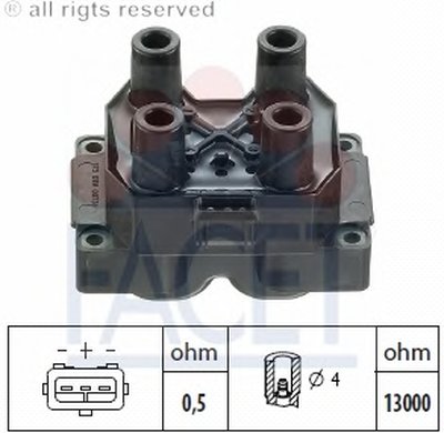 Катушка зажигания FACET купить