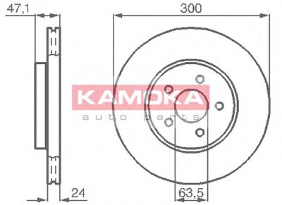 Тормозной диск KAMOKA KAMOKA купить