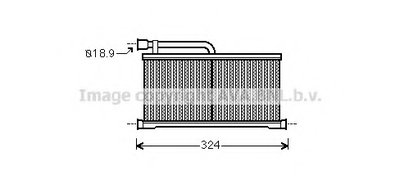 Теплообменник, отопление салона AVA QUALITY COOLING купить