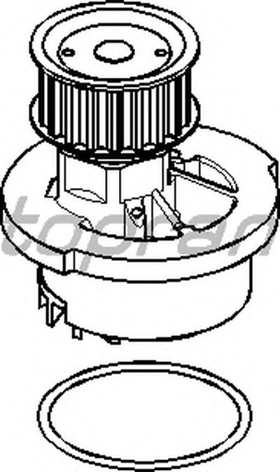 Водяной насос TOPRAN купить