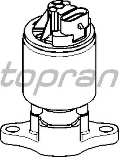 Клапан возврата ОГ TOPRAN купить