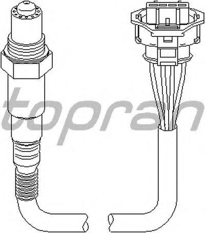 Лямда-зонд TOPRAN купить