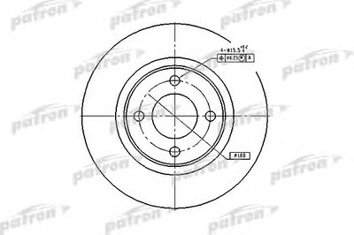 Тормозной диск PATRON купить