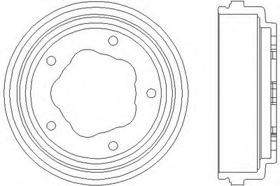 Тормозной барабан HELLA PAGID купить