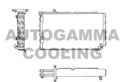 Конденсатор, кондиционер AUTOGAMMA купить