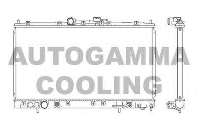Радиатор, охлаждение двигателя AUTOGAMMA купить