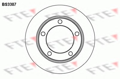 Тормозной диск FTE купить
