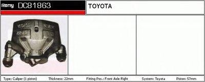 Тормозной суппорт Remanufactured REMY (Multiline) DELCO REMY купить