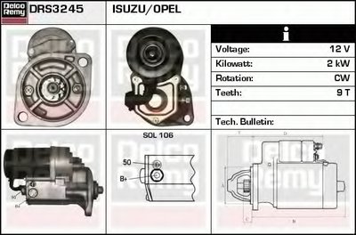 Стартер Remanufactured REMY (Light Duty) DELCO REMY купить