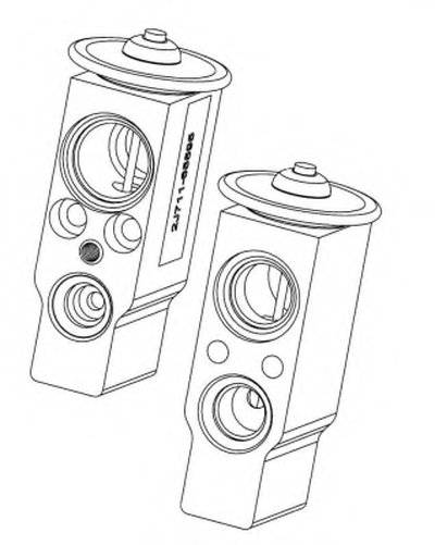 Расширительный клапан, кондиционер NRF купить