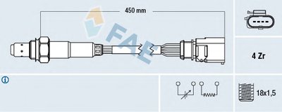 Лямда-зонд FAE купить