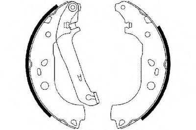 Комплект тормозных колодок E.T.F. купить