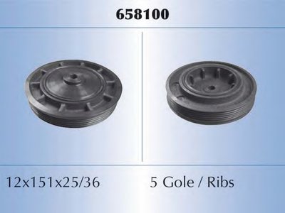 Ременный шкив, коленчатый вал MALÒ купить