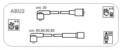 Комплект проводов зажигания JANMOR купить
