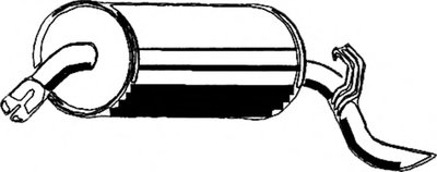 Глушитель выхлопных газов конечный ASMET купить