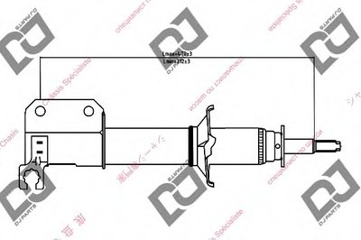 Амортизатор DJ PARTS купить