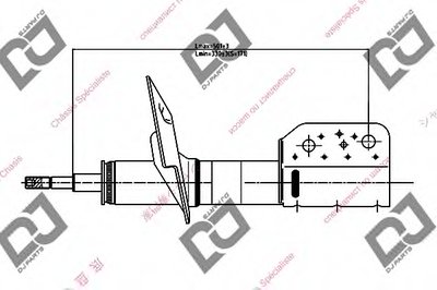 Амортизатор DJ PARTS купить