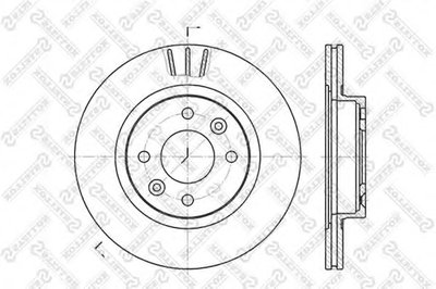 Тормозной диск STELLOX купить