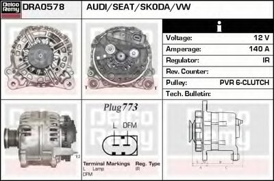 Генератор Remanufactured REMY (Light Duty) DELCO REMY купить