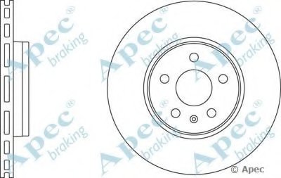 Тормозной диск APEC braking купить