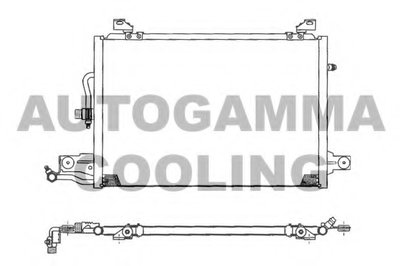 Конденсатор, кондиционер AUTOGAMMA купить