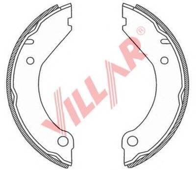 Комплект тормозных колодок VILLAR купить