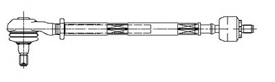 Поперечная рулевая тяга LEMFÖRDER купить