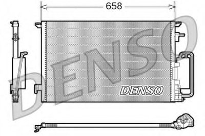 Конденсатор, кондиционер DENSO купить