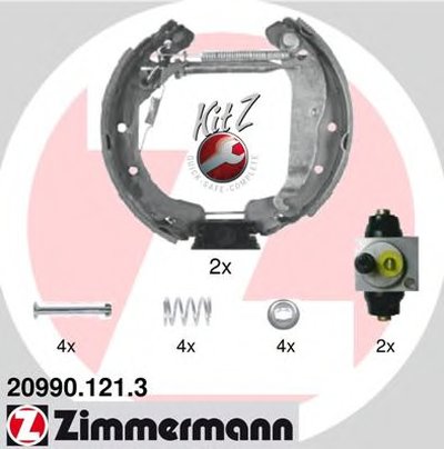 Комплект тормозных колодок KIT Z ZIMMERMANN купить