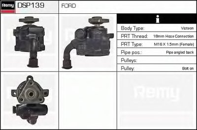 Гидравлический насос, рулевое управление Remanufactured REMY (Multiline) DELCO REMY купить