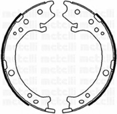 Комплект тормозных колодок, стояночная тормозная система METELLI купить