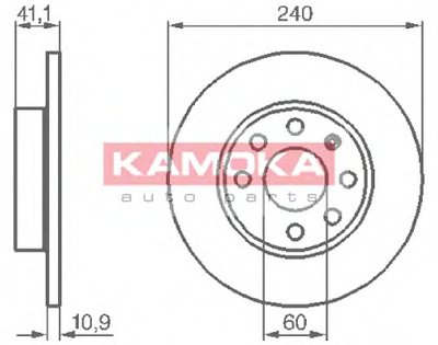 Тормозной диск KAMOKA KAMOKA купить