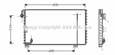 Конденсатор, кондиционер AVA QUALITY COOLING купить